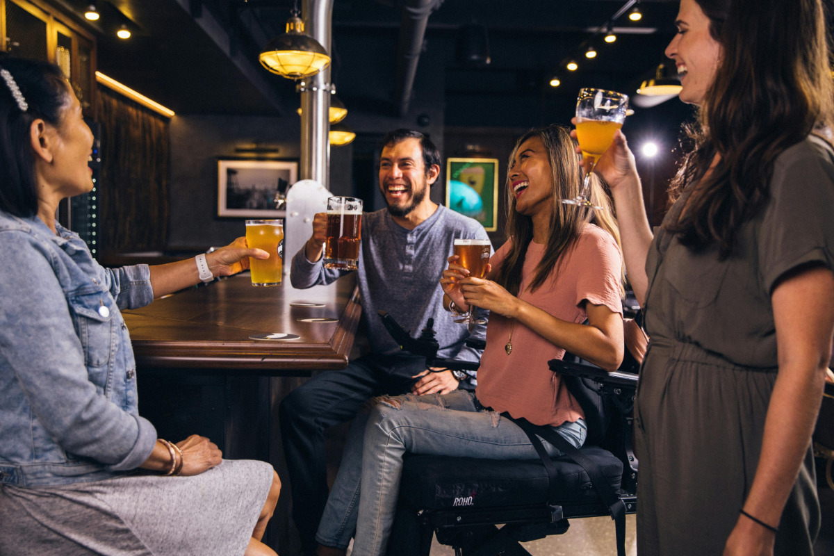 Group of People Drinking Beer and Having Fun